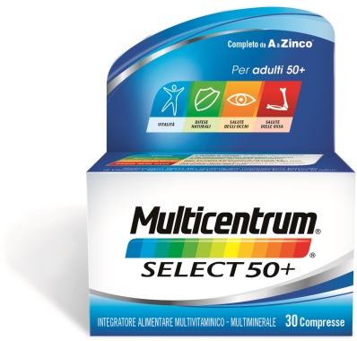 MULTICENTRUM SELECT 50+ 30 COMPRESSE - Luckyfarma.it
