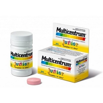 MULTICENTRUM JUNIOR 30 COMPRESSE - Luckyfarma.it
