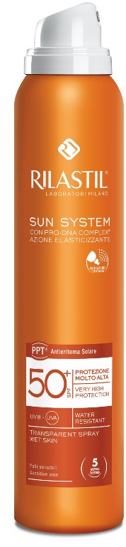 RILASTIL SUN SYSTEM PPT SPF 50+ TRANSPARENT SPRAY 75 ML - Luckyfarma.it