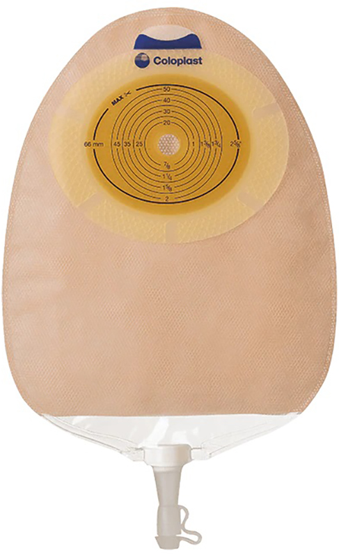 SACCA TRASPARENTE SISTEMA A 1 PEZZO PER UROSTOMIA CON MULTICHAMBER SENSURA RITAGLIABILE 10/76 MM MAXI 400 ML 30 PEZZI - Luckyfarma.it