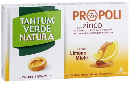 TANTUM VERDE NATURA PASTIGLIE GOMMOSE LIMONE & MIELE 30 G - Luckyfarma.it