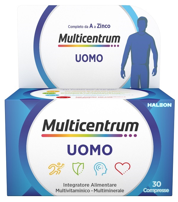 MULTICENTRUM UOMO 30 COMPRESSE - Luckyfarma.it