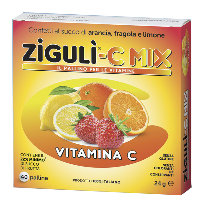 ZIGULI C MIX 40 PALLINE 24 G - Luckyfarma.it