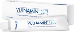 VULNAMIN MEDICAZIONE INTERATTIVA IN GEL A BASE DI AMINOACIDICOSTITUTIVI DEL COLLAGENE E SODIO JALURONATO TUBO 50 G - Luckyfarma.it