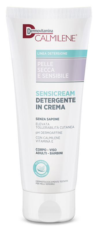 DERMOVITAMINA CALMILENE SENSICREAM DETERGENTE IN CREMA SENZA SAPONE PER PELLE SECCA E SENSIBILE 250 ML - Luckyfarma.it