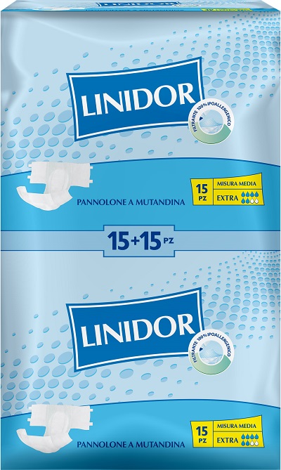 LINIDOR PANNOLONE MUTANDINA MM 30 PEZZI - Luckyfarma.it