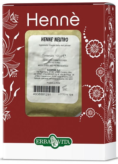 HENNE COLORANTE CAPELLI NEUTRO 100 G - Luckyfarma.it