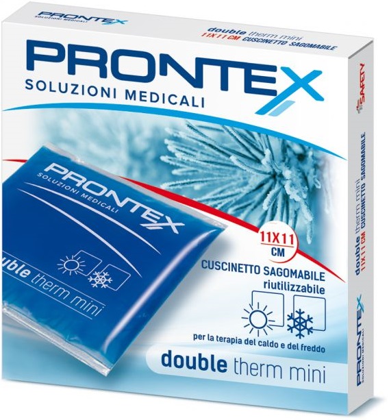 PRONTEX CUSCINETTO IN GEL RIUTILIZZABILE DOUBLE THERM 11X11CM - Luckyfarma.it