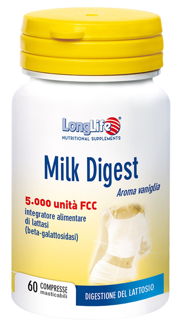 LONGLIFE MILK DIGEST 60 CAPSULE - Luckyfarma.it