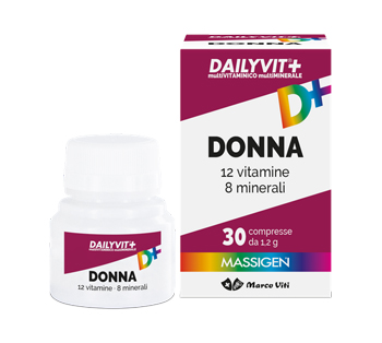 MASSIGEN DONNA MULTIVITAMINICO E MULTIMINERALE 30 COMPRESSE RIVESTITE - Luckyfarma.it