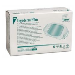 MEDICAZIONE TRASPARENTE STERILE SEMIPERMEABILE IN POLIURETANO TEGADERM FILM CM10X12 5 PEZZI - Luckyfarma.it