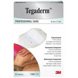 TEGADERM MEDICAZIONE IMPERMEABILE TRASPARENTE 5 PEZZI 6X7 CM - Luckyfarma.it