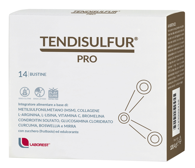 TENDISULFUR PRO 14 BUSTINE DA 8,6G - Luckyfarma.it