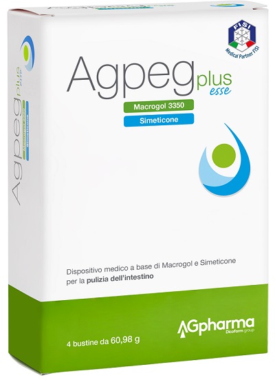 AGPEG PLUS ESSE 4 BUSTE OROSOLUBILI DA 60,98 G - Luckyfarma.it