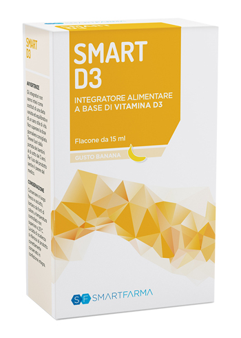 SMART D3 GOCCE 15 ML GUSTO BANANA - Luckyfarma.it