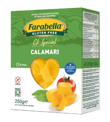 FARABELLA CALAMARI SENZA GLUTINE 250 G - Luckyfarma.it
