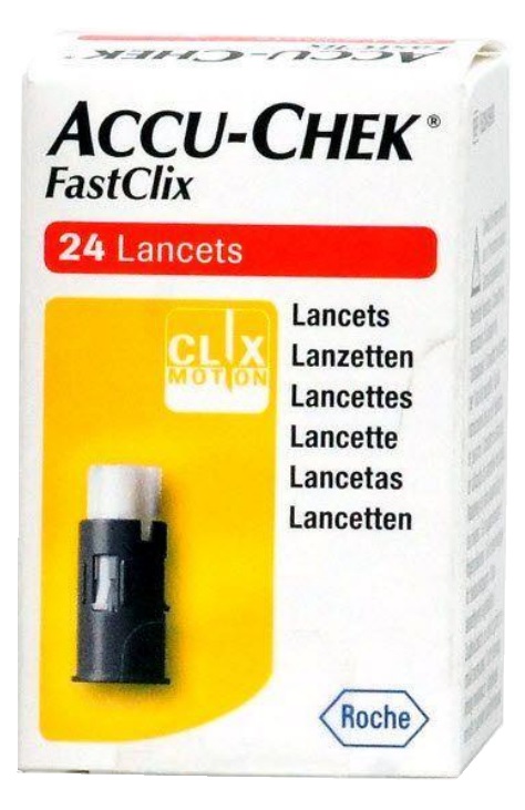 LANCETTE PUNGIDITO ACCU-CHEK FASTCLIX 24 PEZZI - Luckyfarma.it