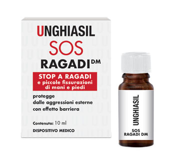 UNGHIASIL SOS RAGADI FLACONE 10 ML CON PENNELLINO E 9 CEROTTI COPRIVERRUCA - Luckyfarma.it