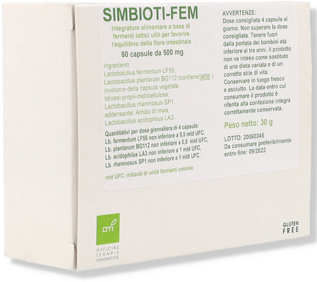 SIMBIOTI FEM 60 CAPSULE - Luckyfarma.it