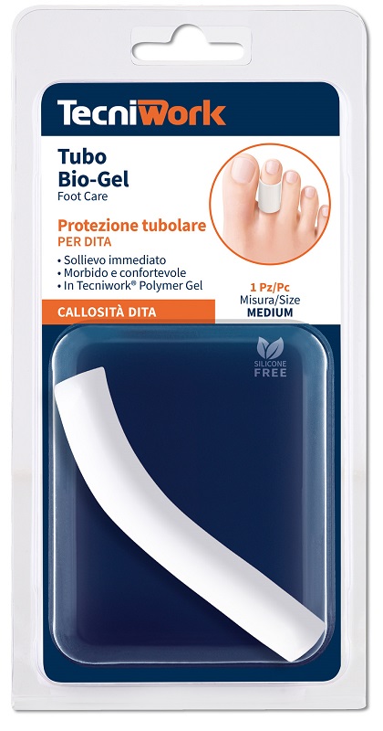BIOGEL FASCETTA TUBOLARE GEL DITA PIEDI MEDIUM 1 PEZZO - Luckyfarma.it