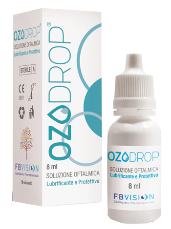 OZODROP LIPOZONEYE SOLUZIONE OFTALMICA BASE DI OLIO OZONIZZATO IN FOSFOLIPIDI 8 ML - Luckyfarma.it