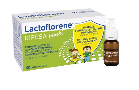 LACTOFLORENE DIFESA BAMBINI 10 FLACONI 100 ML - Luckyfarma.it