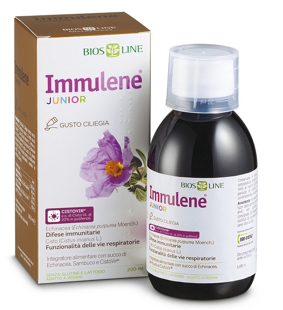 BIOSLINE IMMULENE JUNIOR 200 ML - Luckyfarma.it