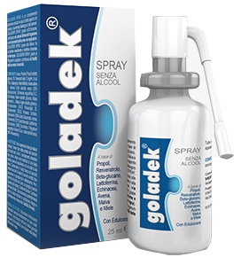 GOLADEK SPRAY NO ALCOOL 25 ML - Luckyfarma.it