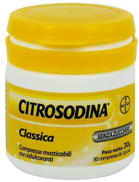 CITROSODINA CLASSICA 30 COMPRESSE MASTICABILI - Luckyfarma.it