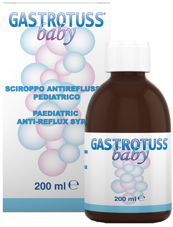 BABY SCIROPPO ANTIREFLUSSO GASTROTUSS 200 ML - Luckyfarma.it