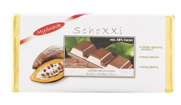 MY SNACK SCHOXXI TAVOLETTA CIOCCOLATO 100 G - Luckyfarma.it