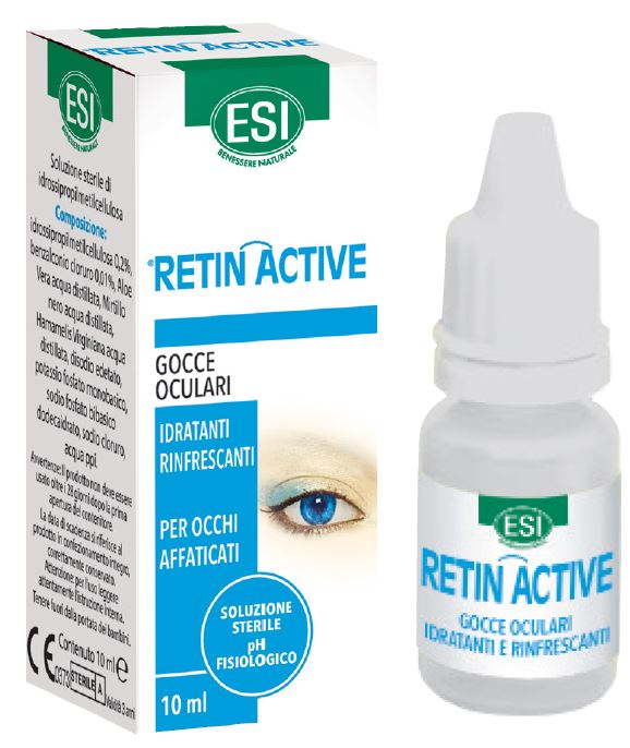 ESI RETIN ACTIVE MIRTILLO GOCCE OCULARI 1 FLACONE 10 ML - Luckyfarma.it