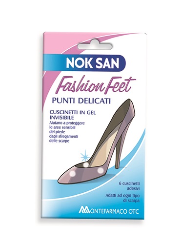 NOK SAN FASHION FEET PUNTI DELICATI 6 PEZZI - Luckyfarma.it