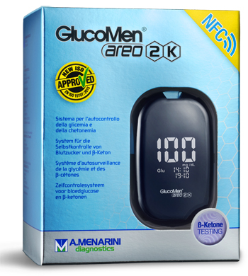 STRUMENTO GLUCOMEN AREO 2K METER SET PER MONITORAGGIO DIABETE - Luckyfarma.it