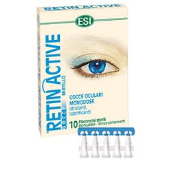 ESI RETIN ACTIVE MIRTILLO GOCCE OCULARI 10 FLACONCINI MONODOSE DA 0,5 ML - Luckyfarma.it