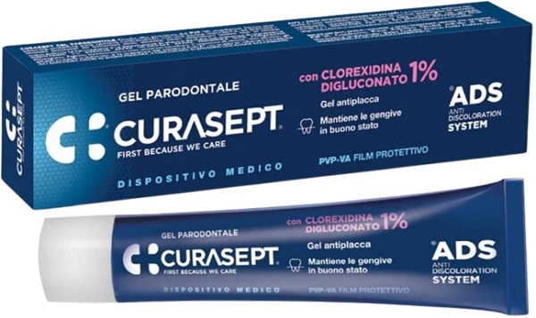 CURASEPT ADS GEL PARODONTALE CLOREXIDINA DIGLUCONATO 1% 30 ML - Luckyfarma.it
