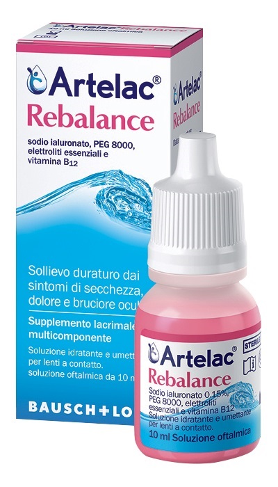ARTELAC REBALANCE GOCCE OCULARI MULTIDOSE SENZA CONSERVANTI 10 ML - Luckyfarma.it