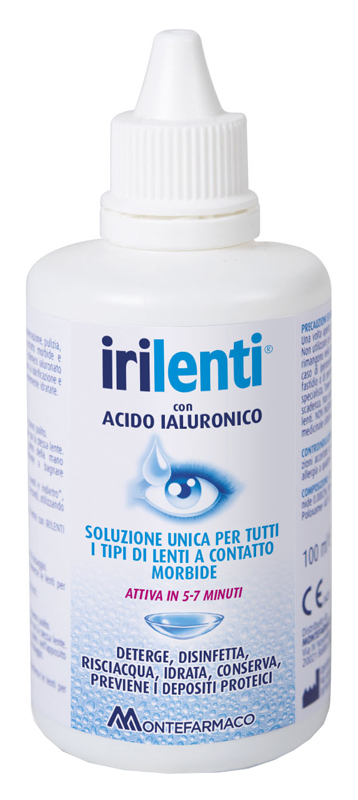 SOLUZIONE UNICA PER LENTI A CONTATTO IRILENTI 100ML - Luckyfarma.it
