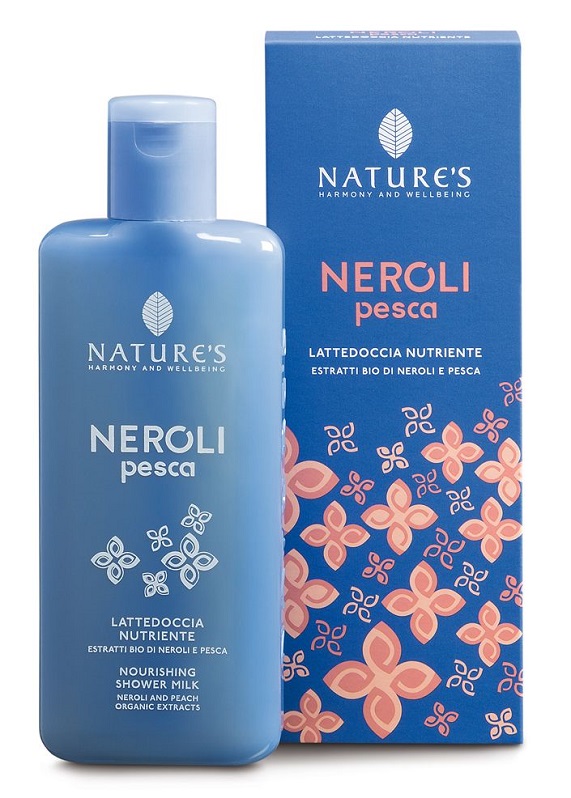 NATURE'S NEROLI E PESCA LATTE DOCCIA NUTRIENTE 200 ML - Luckyfarma.it