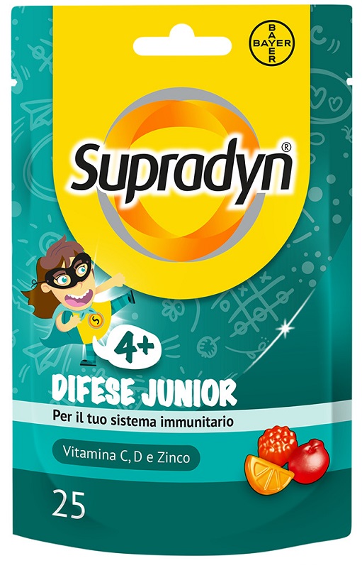 SUPRADYN DIFESE JUNIOR 25 CARAMELLE GOMMOSE - Luckyfarma.it