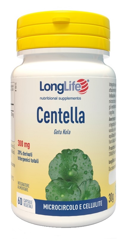 LONGLIFE CENTELLA 20% 60 CAPSULE - Luckyfarma.it