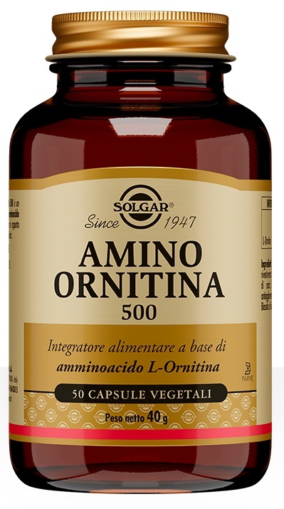AMINO ORNITINA 500 50 CAPSULE VEGETALI - Luckyfarma.it