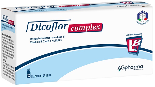 DICOFLOR COMPLEX 12 FLACONCINI DA 10 ML - Luckyfarma.it