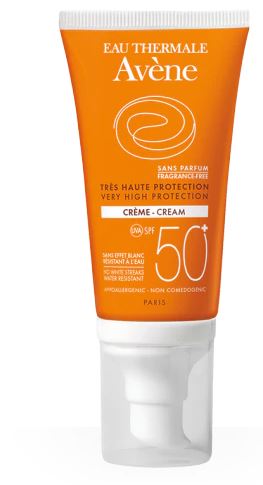 AVENE SOLARE CREMA SPF 50+ SENZA PROFUMO 50 ML - Luckyfarma.it