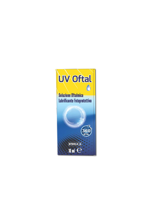 UV OFTAL SOLUZIONE OFTALMICA LUBRIFICANTE FOTOPROTETTIVA 10 ML - Luckyfarma.it