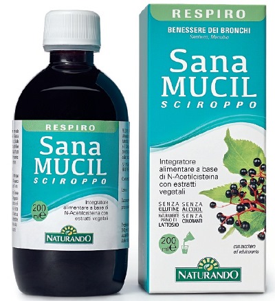 SANAMUCIL SCIROPPO 200 ML - Luckyfarma.it
