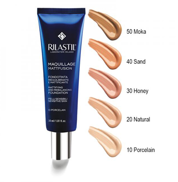 RILASTIL MAQUILLAGE FONDOTINTA RIEQUILIBRANTE MATTIFIANT 20 30 ML - Luckyfarma.it