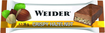 WEIDER FITNESS BARRETTA HAZELNUT 36 G - Luckyfarma.it