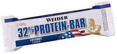 WEIDER 32% PROTEIN BARRETTA COCCO 60 G - Luckyfarma.it