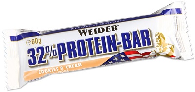 WEIDER 32% PROTEIN BARRETTA COOKIES 60 G - Luckyfarma.it
